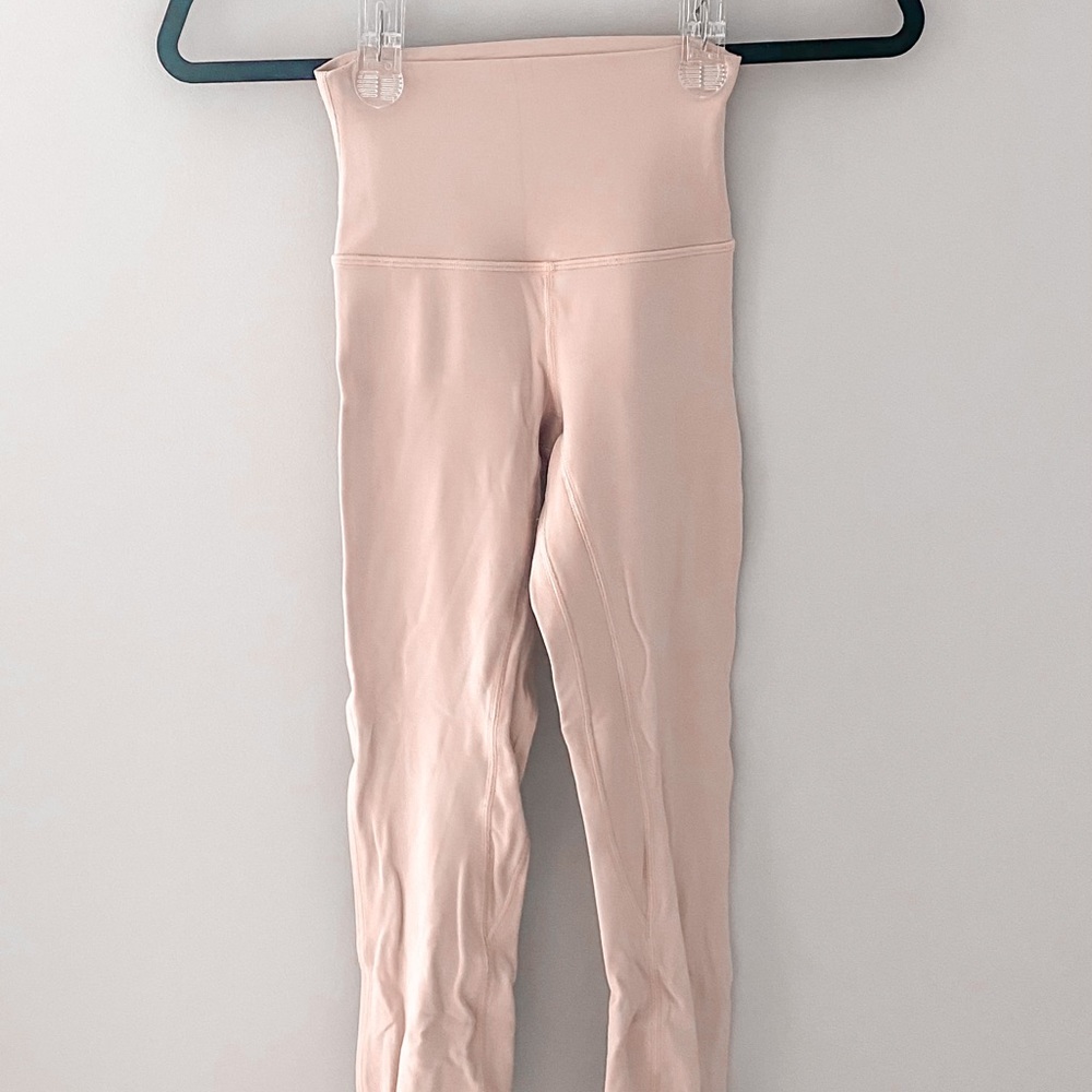 lululemon align leggings in RARE SOLD PINK MIST